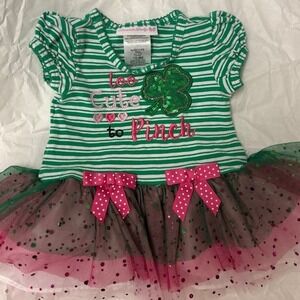 Bonnie Baby Saint Patrick's Day‎ Dress- 6-9 months